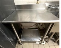 Stainless Steel Kitchen Table