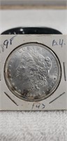 (1) 1898 Silver One Dollar Coin