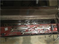 large tool box with tools