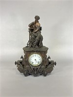 Seth Thomas Sons & Co. Figural Mantle Clock