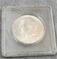 1964 Kennedy Half Dollar, 90% silver