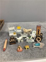 Doll Furniture and Miniatures  (Mostly Metal)