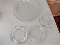 Misc. Glass Candle Trays