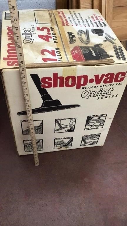 Shop vac new in box 12 gallon