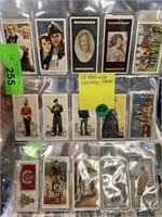 LOT OF 30 VTG ENGLISH TOBACCO CARDS