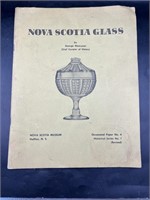 NOVA SCOTIA GLASS BOOK ON HISTORY & PATTERNS