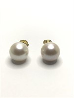 18k gold earrings