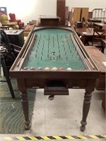 Antique Bagatelle Game Table