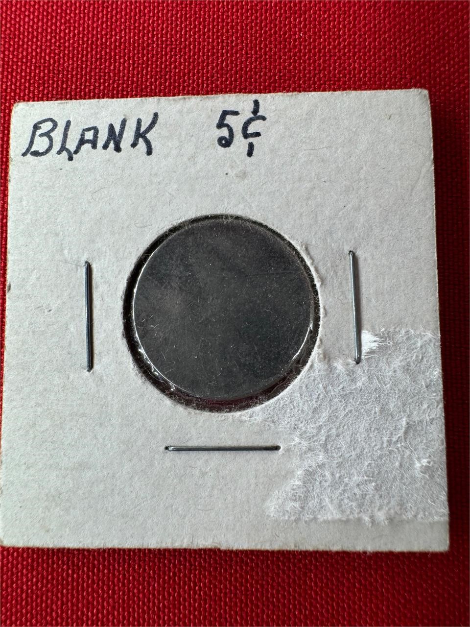 Blank Nickel