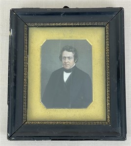 19th Century Miniature Portrait of Man