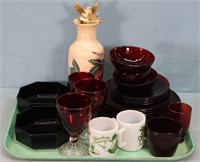 Ruby Glassware & Others