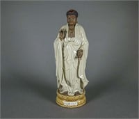 Chinese Pottery Figure Buddha Certified by Artist