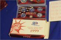 A 1999 US Mint Silver Proof Set