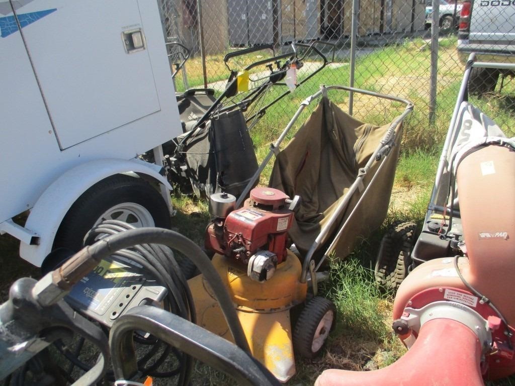 parking lot vacuum