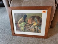 The Katchina Maker artwork
matted & framed print