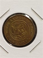 2000 chuck e cheese token