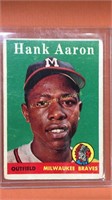 1958T #30  Hank Aaron