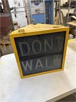 Vintage Don’t Walk Sign