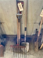 Silage fork & shovels