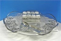 Silver Overlay Cake Server Lot