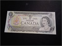 1973 Canada Unc. $1 Banknote Lawson-Bouey