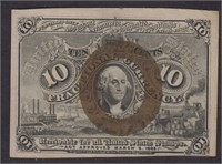 US Fractional Currency 2nd Series 10 Cent Note, ci