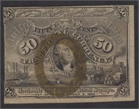 US Fractional Currency 2nd Series 50 Cent Note, ci