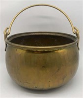 Vintage Brass Kettle w/ Handle