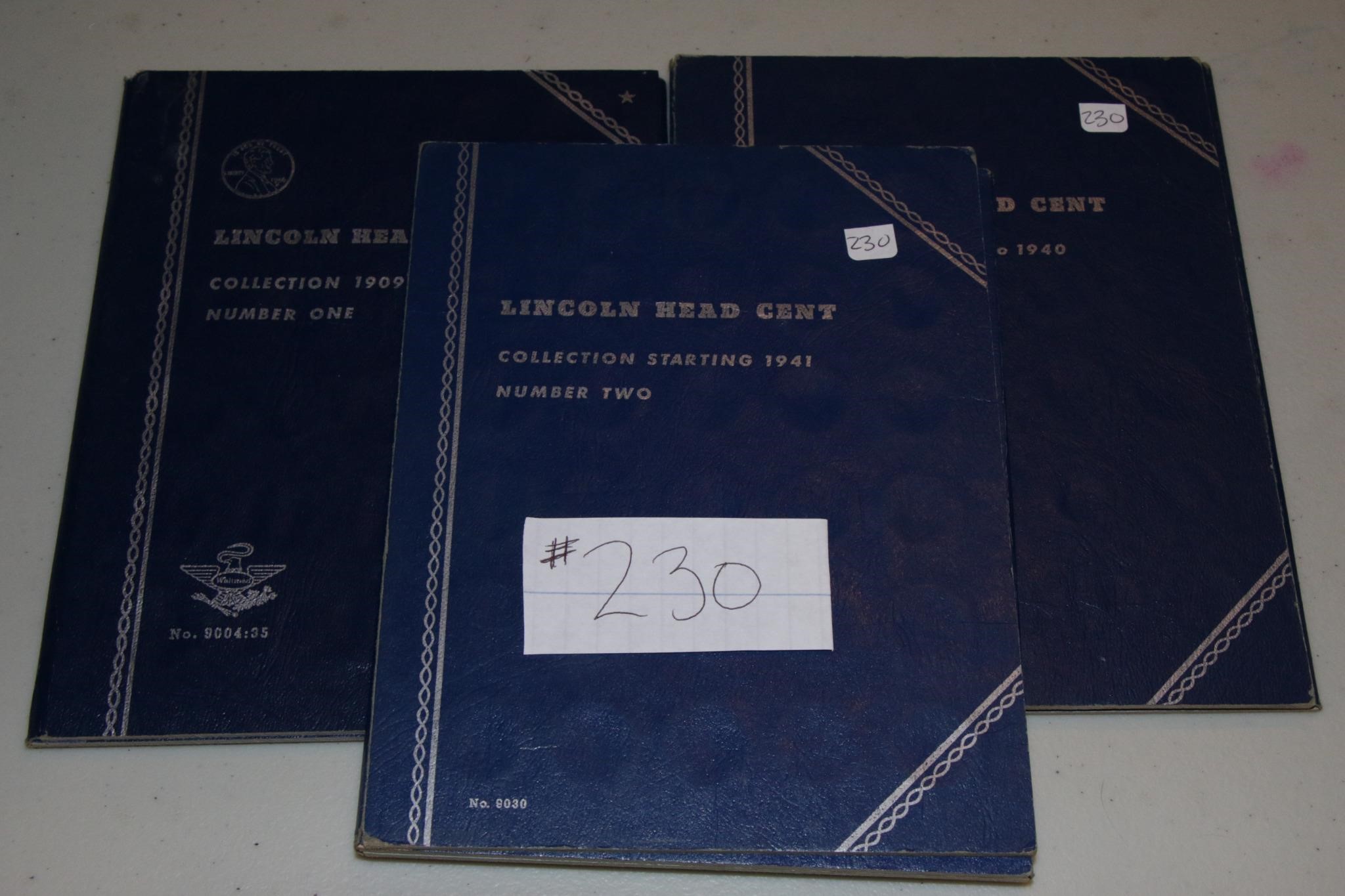 Lincoln cent albums