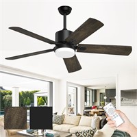 Obabala Ceiling Fans with Lights and Remote, Outdo