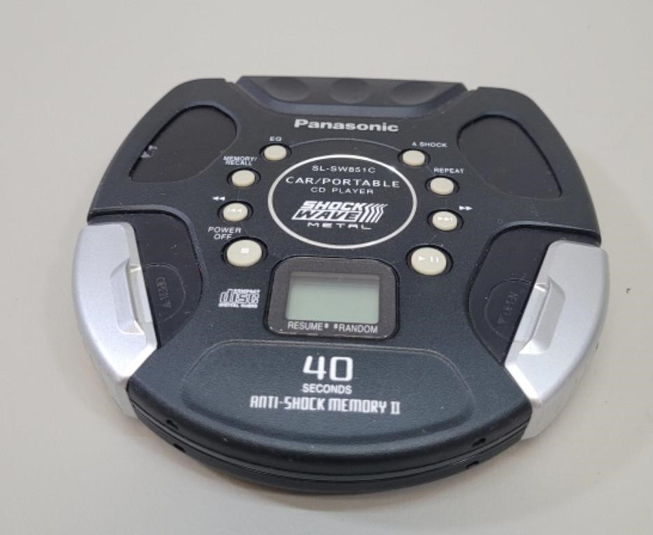 Panasonic Car Portable CD Player Sl-Sw851c