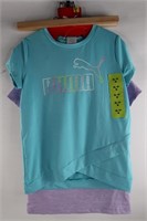 2PACK PUMA GIRL'S SHIRTS SIZE SMALL (6)