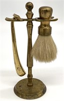 Vintage Brass Old Spice Shaving Stand Set
