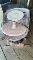 Westinghouse bench and pottery wheel