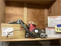 Lot of gas furnace parts not new