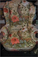 late 20th century Henredon wingback chair