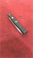 “Spring activated” vintage German knife .  Push
