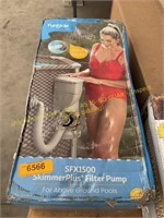 Funsicle SFX1500 skimmerplus filter pump