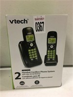 VTECH 2HANDSET CORDLESS PHONE SYSTEM