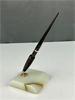 Parker fountain pen and stand