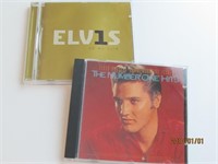 (2) Elvis CDs- Number 1 Hits