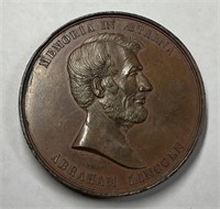 1865 Lincoln NW Sanitary Fair Coin Large