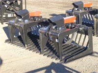 76" Skid Steer Rock Grapple