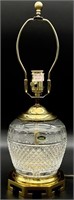 Lenox Crystal & Brass Lamp