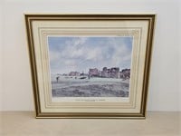 kenneth reed st. andrews signed print 15.5x17.5"