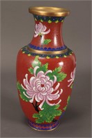 Chinese Cloisonne Vase,