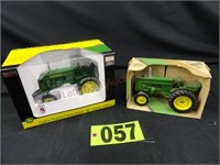 (2) 1/16 Scale John Deere "M" Tractors