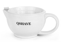 QSHAVE Shaving Scuttle Mug - Keep Lather Always Wa