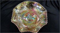 Australian Crown Crystal Mari Kiwi bowl