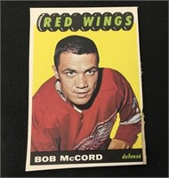 1965 Topps Hockey Card Bob McCord